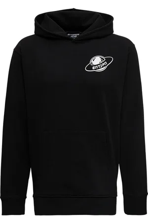 ENTERPRISE JAPAN Sweathshirts & Hoodies, Herre, Sort, S, Bomuld, Hættetrøje