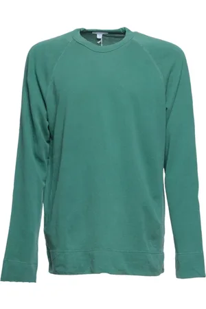 James Perse Top, Herre, Grøn, S, Langærmet T-shirt