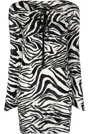 Roberto Cavalli Kjole, Dame, Sort, 2XS, Uld, Korte kjoler