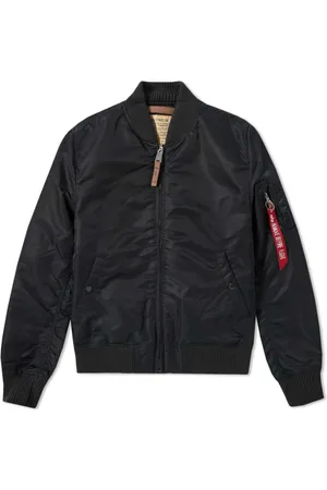 Alpha Industries Jakke, Herre, Sort, 2XL, Nylon, Bomberjakker
