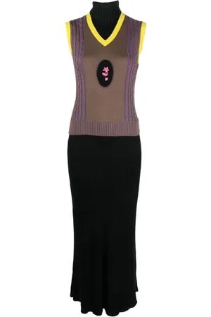 CORMIO Kjole, Dame, Sort, S, Maxi kjoler