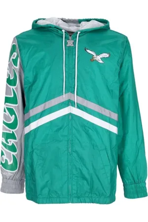 Mitchell & Ness Sport, Herre, Grøn, L, Uld, Træningsjakker
