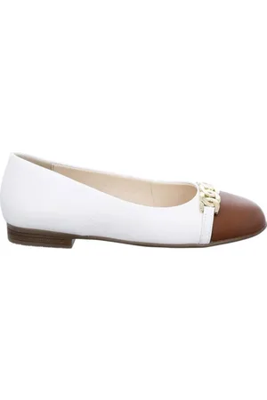 ARA Sko, Dame, Hvid, 37 EU, Uld, Ballerinaer