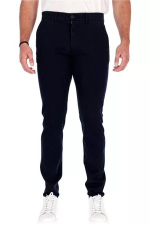 HARMONT&BLAINE Bukser, Herre, Blå, M, Bomuld, Pantalone Chino con tasche uomo Harmontblaine Chino Basico Narrow Wni300053021 BLU Navy
