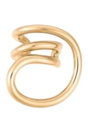 CHARLOTTE CHESNAIS Tilbehør, Dame, Gul, ONE SIZE, Uld, Earrings