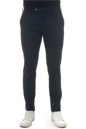 PT01 Bukser, Herre, Blå, M, Uld, Chino bukser
