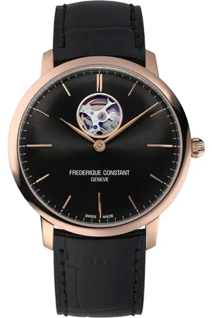 Frederique Constant Tilbehør, unisex, Sort, ONE SIZE, Læder, Ure