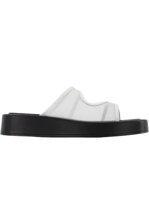 Elleme Sko, Dame, Hvid, 39 EU, Læder, Sliders