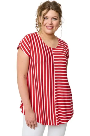 Pont Neuf Bluser & Skjorter, Dame, Rød, 2XL, Uld, PNCalina