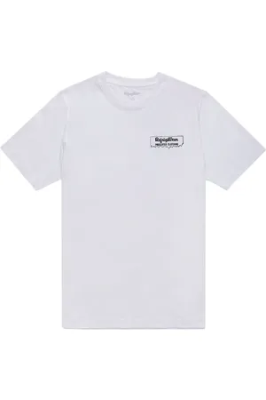 RefrigiWear Top, Herre, Hvid, 2XL, Bomuld, T-shirts