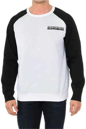 Napapijri Top, Herre, Hvid, L, Polyester, Langærmet toppe