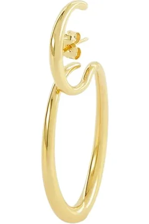 CHARLOTTE CHESNAIS Tilbehør, Dame, Gul, ONE SIZE, Uld, Earrings