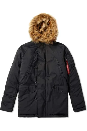 Alpha Industries Jakke, Herre, Sort, S, Uld, Jakker