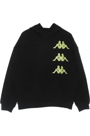 Kappa Sweathshirts & Hoodies, Herre, Sort, S, Hættetrøjer