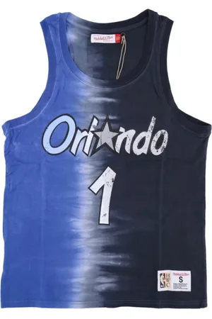 Mitchell & Ness Sport, Herre, Blå, XL, Tank Top NBA Lodret Tie Dye