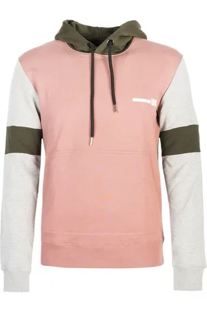 Les Hommes Sweathshirts & Hoodies, Herre, Lyserød, 2XL, Bomuld, Bluse