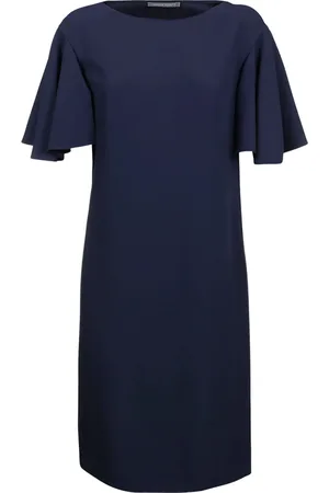 Alberta Ferretti Kjole, Dame, Blå, XS, Dag kjole