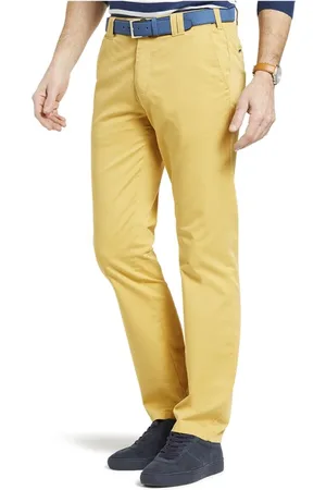 Meyer Bukser, Herre, Gul, 2XL, Uld, Bukser