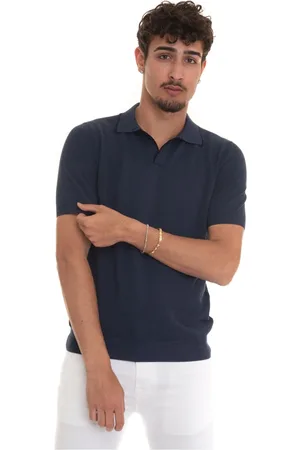 Gran Sasso Top, Herre, Blå, 3XL, Bomuld, Kortærmet poloshirt