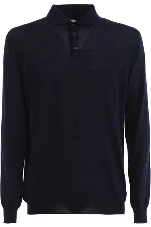 Malo Top, Herre, Blå, L, Cashmere, POL