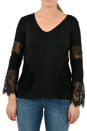 Desigual Top, Dame, Sort, S, Uld, T -shirt