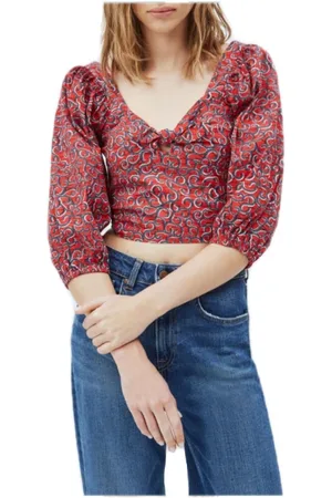 Pepe Jeans Bluser & Skjorter, Dame, Rød, L, Uld, Bluser