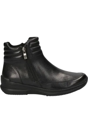 Caprice Sko, Dame, Sort, 36 EU, Læder, casual closed booties