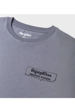 RefrigiWear Top, Herre, Grå, XL, Bomuld, T-shirts