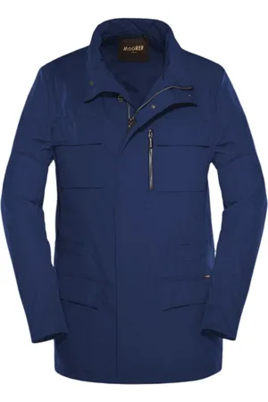 MOORER Jakke, Herre, Blå, L, Uld, Jackets