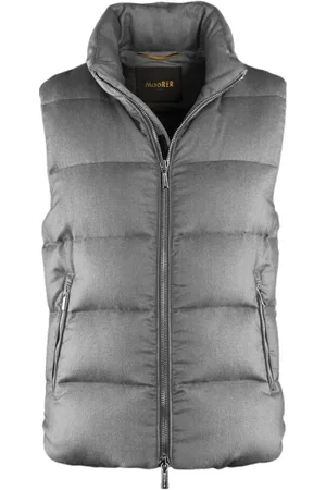 MOORER Jakke, Herre, Grå, M, Cashmere, Vest