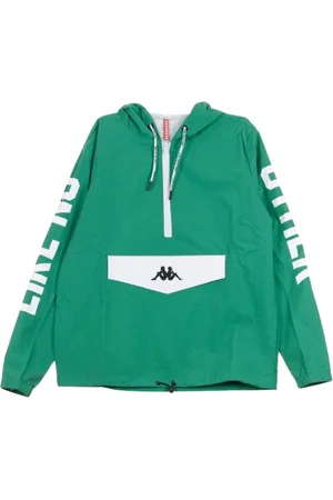 Kappa Sweathshirts & Hoodies, Herre, Grøn, S, Hættetrøjer