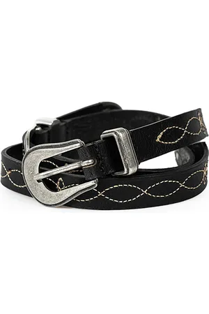 Pepe Jeans Tilbehør, Dame, Sort, M, Læder, Bælter
