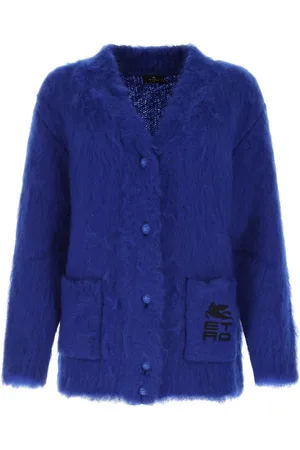 Etro Strik, Dame, Blå, S, Cardigan