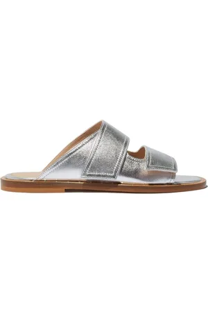 Scarosso Sko, Dame, Grå, 35 EU, Læder, Karen Sandaler