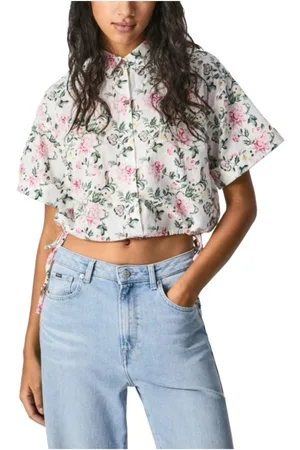 Pepe Jeans Bluser & Skjorter, Dame, Hvid, M, Bomuld, Hemden