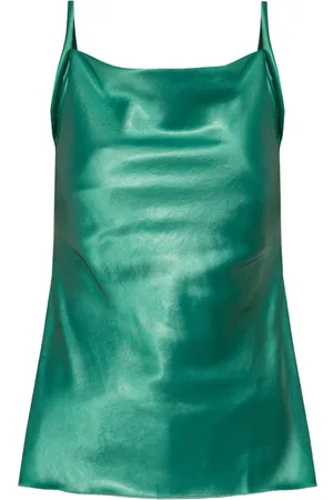Nanushka Top, Dame, Grøn, M, Uld, Godt tank top