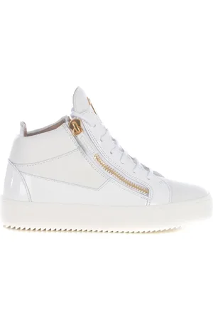 Giuseppe Zanotti Sko, Dame, Hvid, 38 1/2 EU, Uld, Sneakers