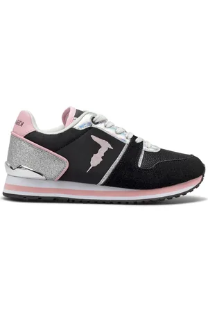 Trussardi Sko, Dame, Sort, 36 EU, Læder, Sneakers Berberis mix pi læder