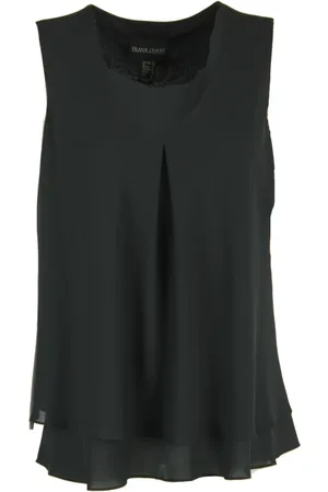 Frank Lyman Top, Dame, Sort, 3XL, Polyester, Bluse