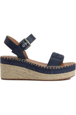 Pepe Jeans Sko, Dame, Blå, 36 EU, Uld, Kiler