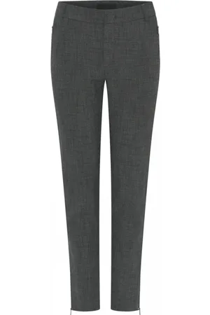C.ro Bukser, Dame, Grå, XS, Polyester, Suit bukser