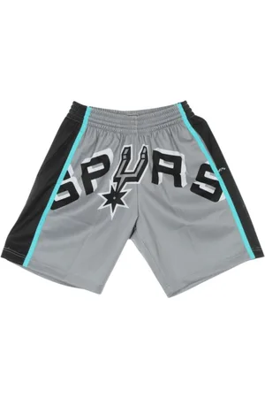 Mitchell & Ness Sport, Herre, Grå, XL, Basketballshorts