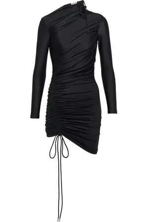 Balenciaga Kjole, Dame, Sort, S, Uld, Kjole