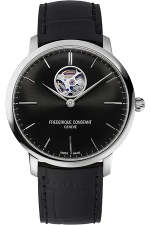 Frederique Constant Tilbehør, unisex, Sort, ONE SIZE, Læder, Ure
