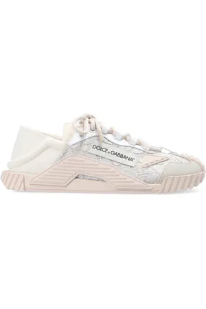 Dolce & Gabbana Sko, Dame, Hvid, 36 EU, Uld, Sneakers