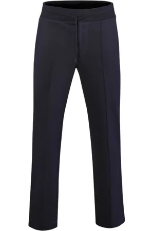 MOORER Bukser, Herre, Blå, 2XL, Bomuld, Sweatpants
