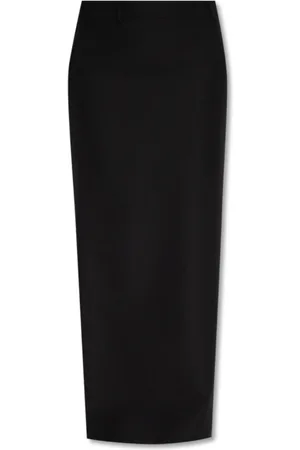 Balenciaga Nederdel, Dame, Sort, 2XS, Uld, Maxi-nederdel