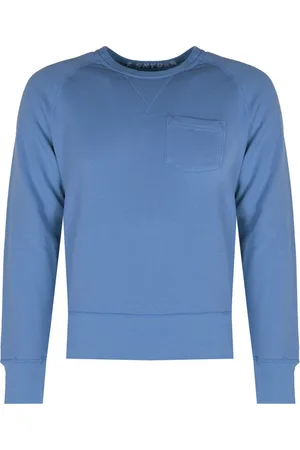 Champion Sweathshirts & Hoodies, Herre, Blå, S, Uld, Bluse