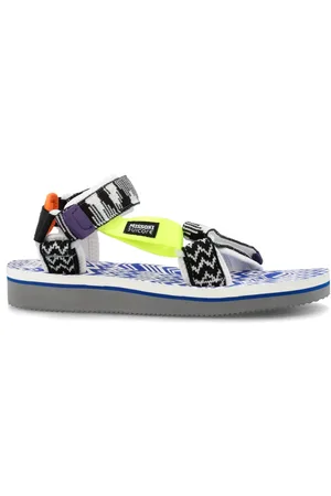 SUICOKE Sko, Herre, Sort, 43 EU, Uld, Flade sandaler