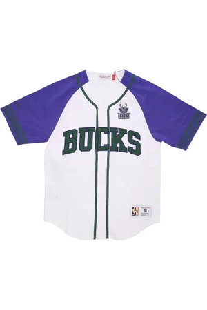 Mitchell & Ness Top, Herre, Hvid, XL, Uld, T-shirts
